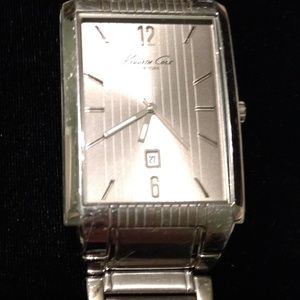 Men's Kenneth Cole rectangular  faced watch
